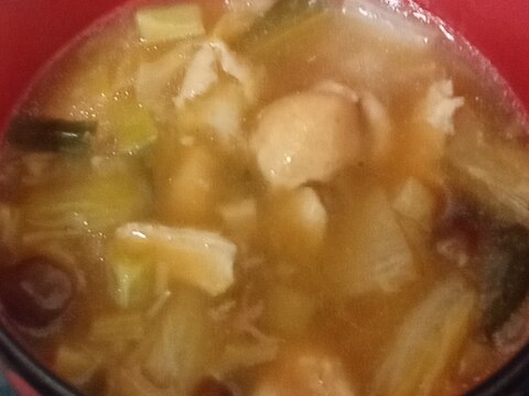 鶏手羽元濃厚スープ